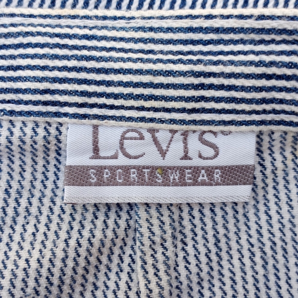 🌻🌿Vintage Levi's Sportswear Striped Jeans🌿🌻 - Picture 4 of 4